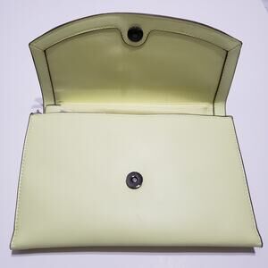 Women's A New Day Citrine Magnetic Clasp Clutch Bag, New